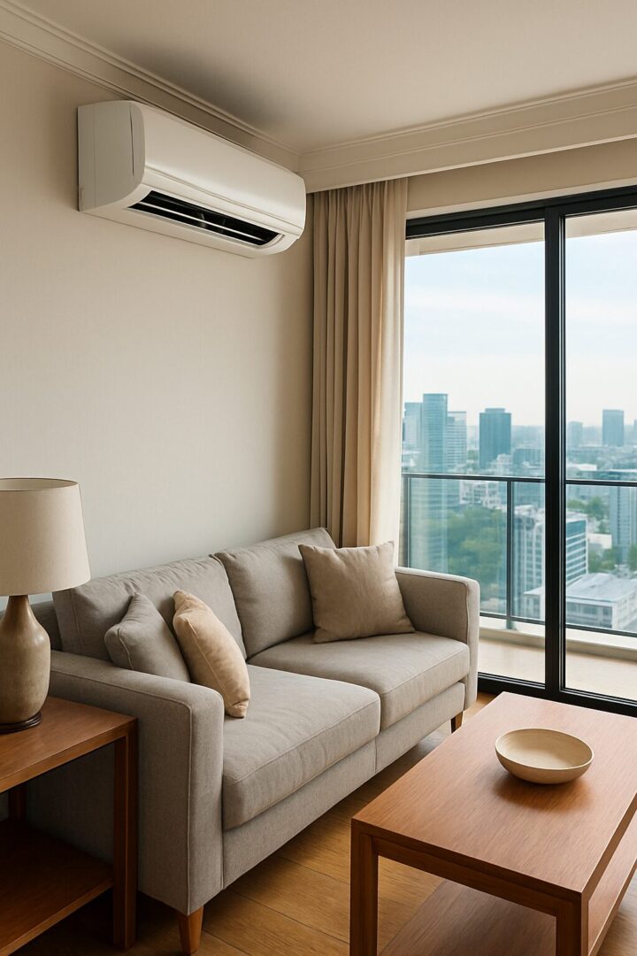 mieszkanie z klimatyzacją