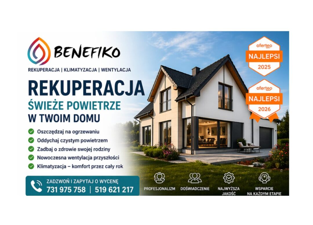 Montaż rekuperacji w domu jednorodzinnym