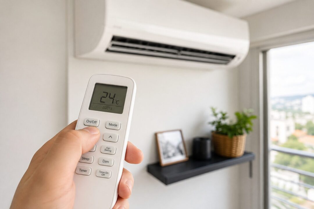 ustawienie temperatury klimatyzacji latem