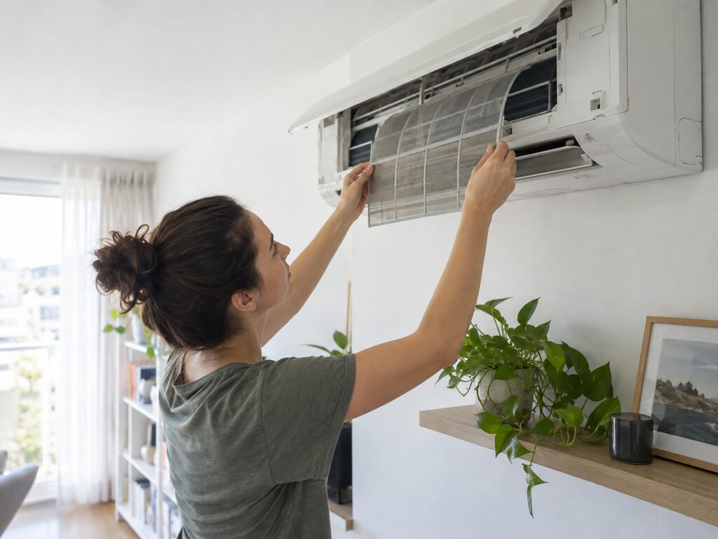 czyszczenie filtrów klimatyzacji
